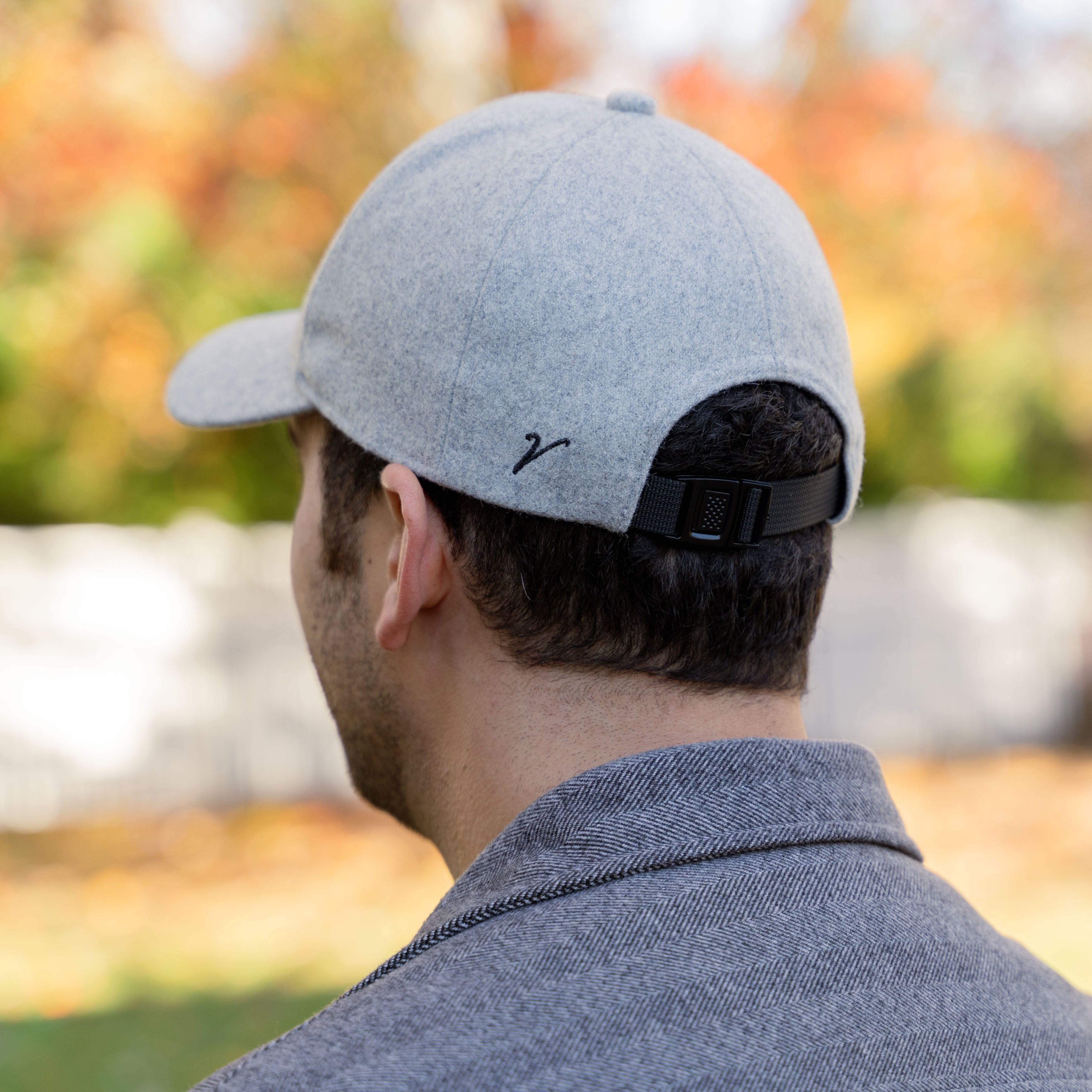 Performance Wool Baseball Hat Frost Gray