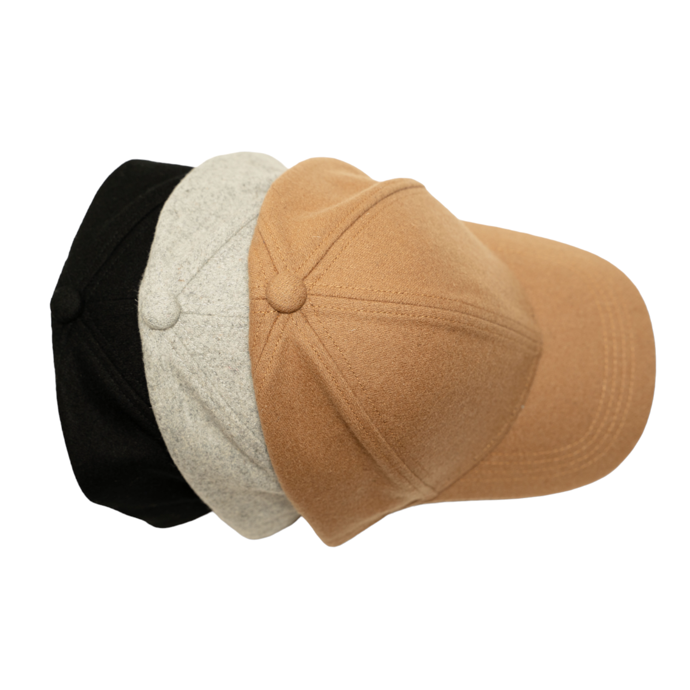 Performance Wool Baseball Hat Frost Gray