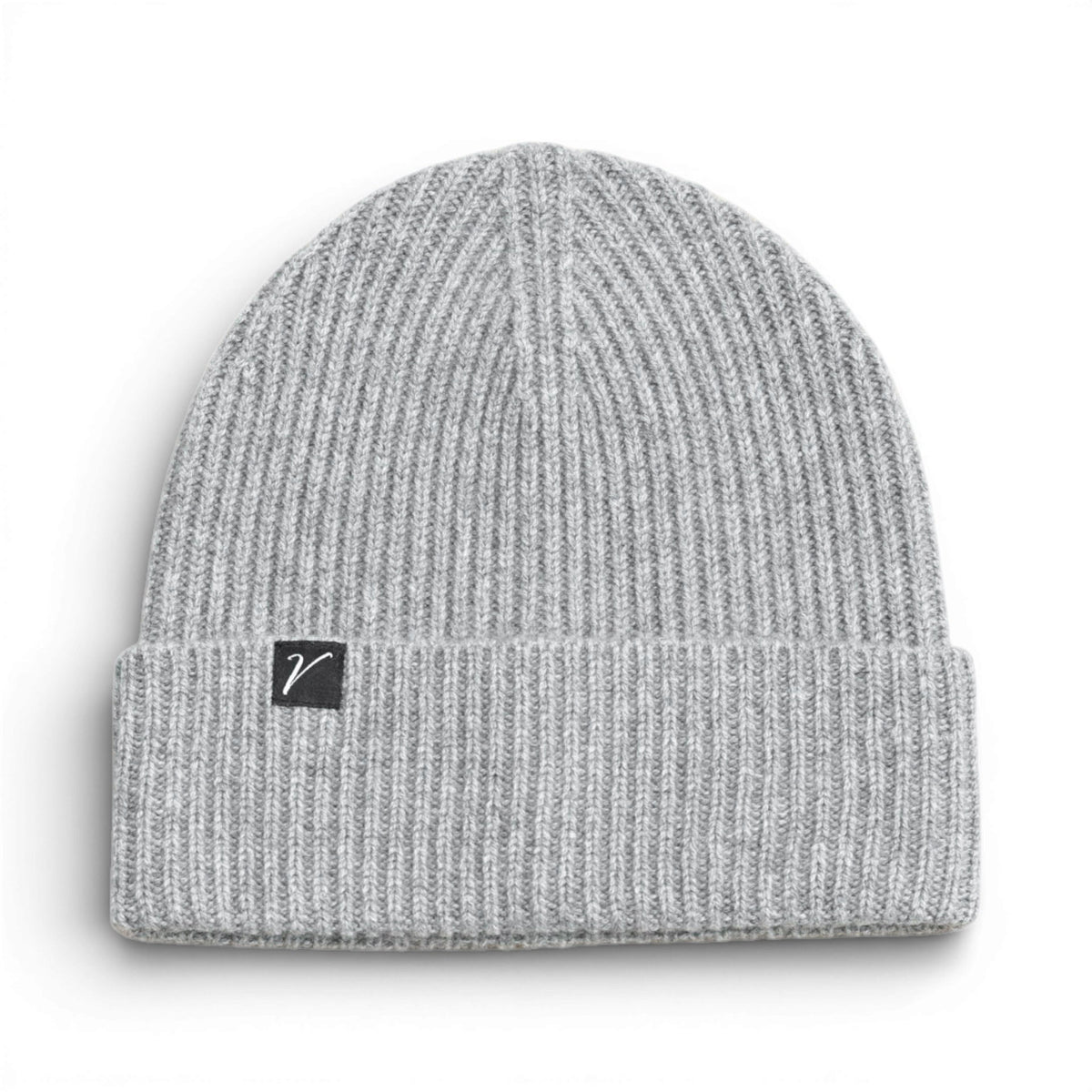 100% Cashmere Beanie Winter Hat Granite Gray display picture 3