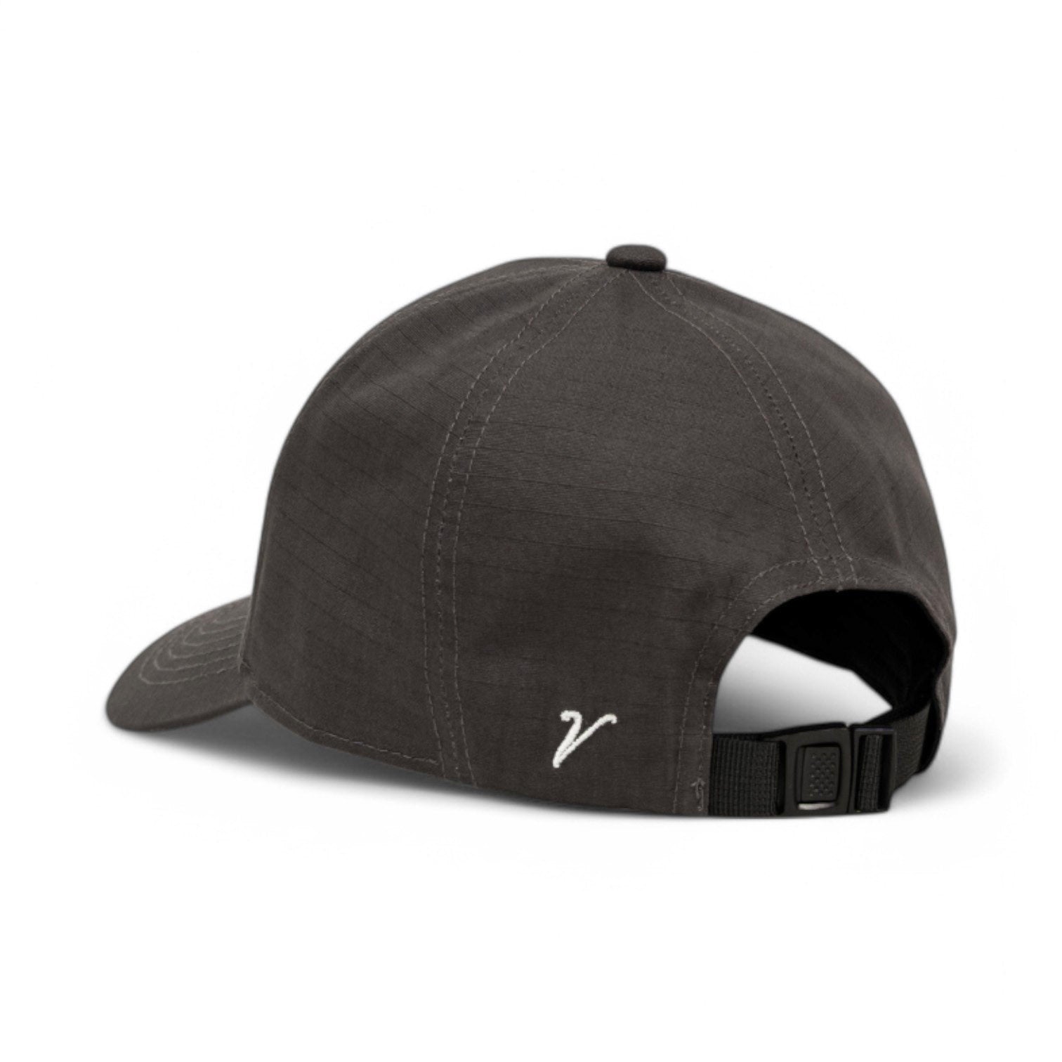 100% Ripstop Cotton Premium Baseball Hat Charcoal Gray