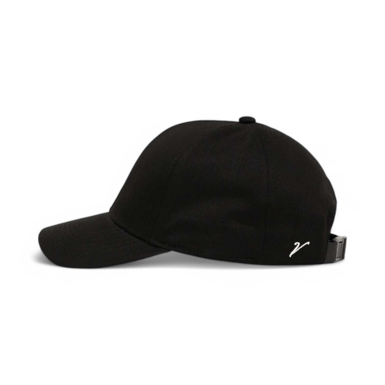 100% Cotton Premium Baseball Hat Black