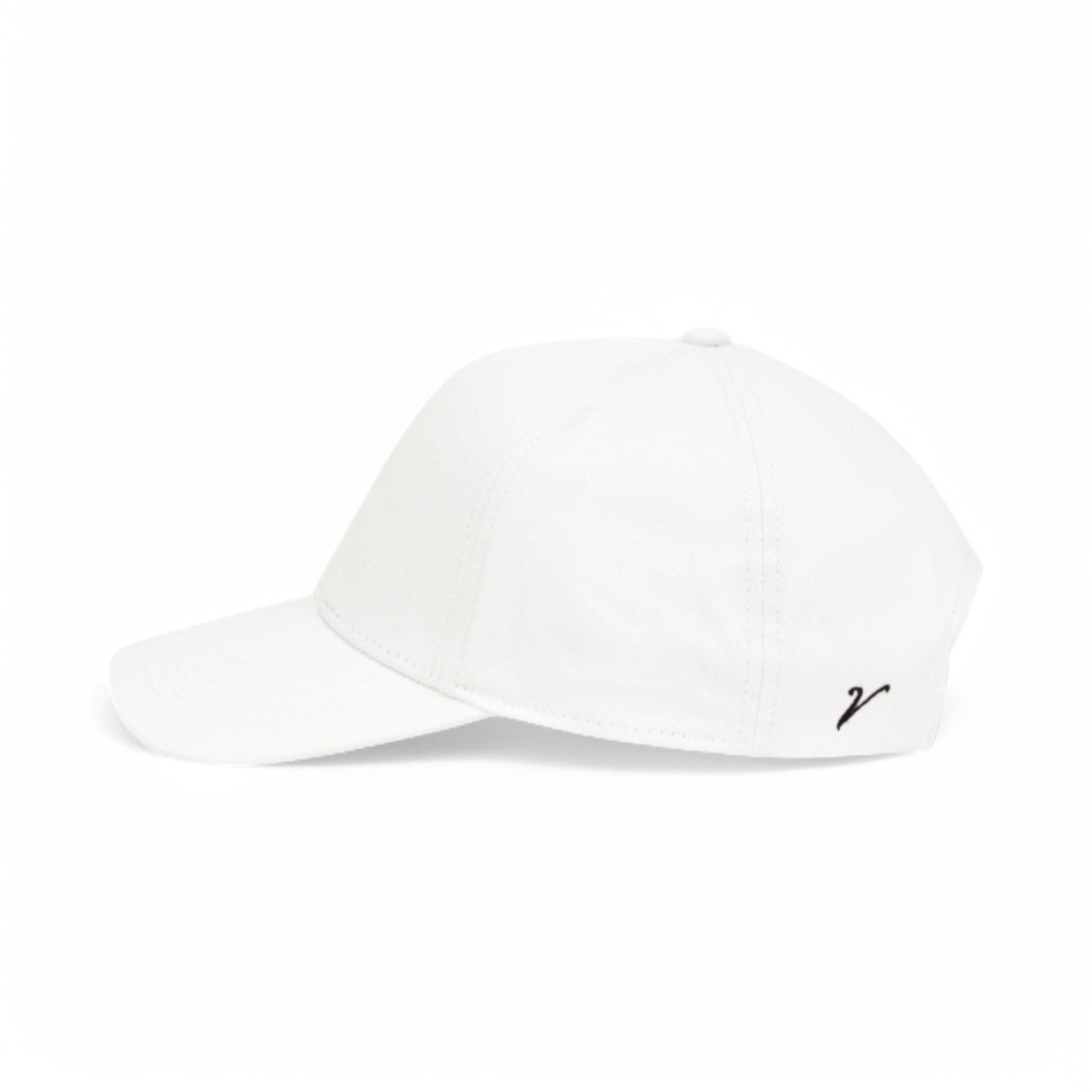 100% Cotton Premium Baseball Hat White