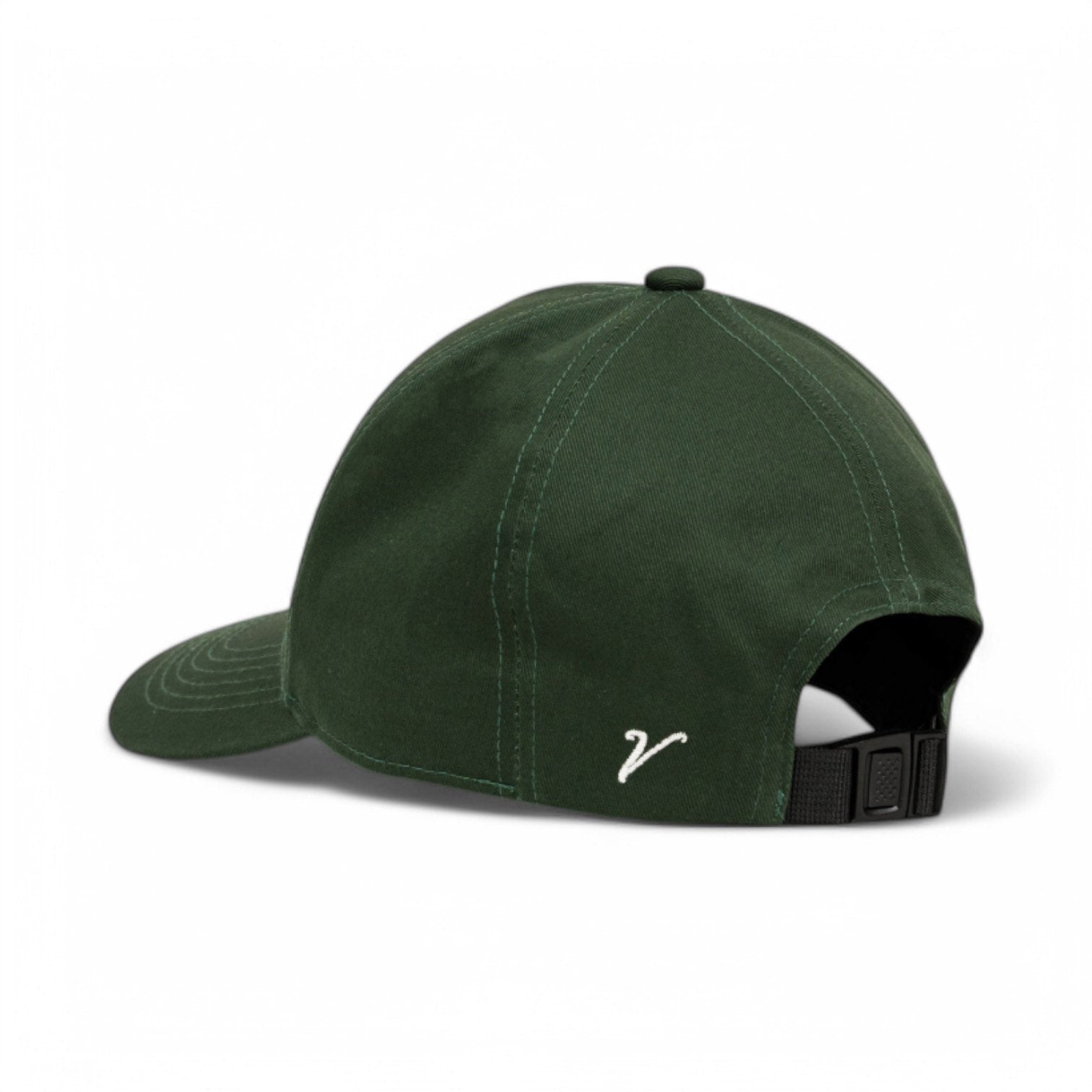 100% Cotton Premium Baseball Hat Forest Green