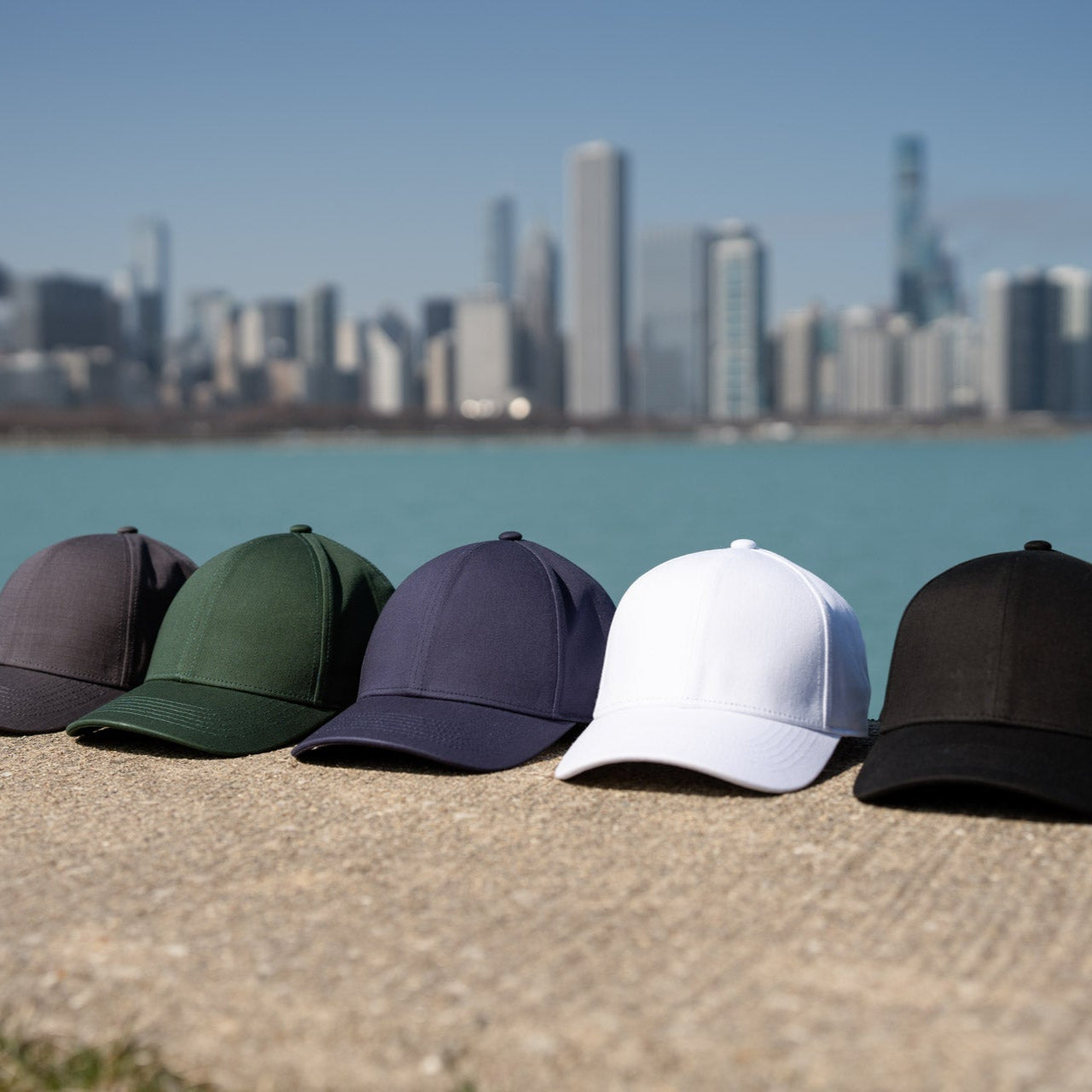100% Cotton Premium Baseball Hat White