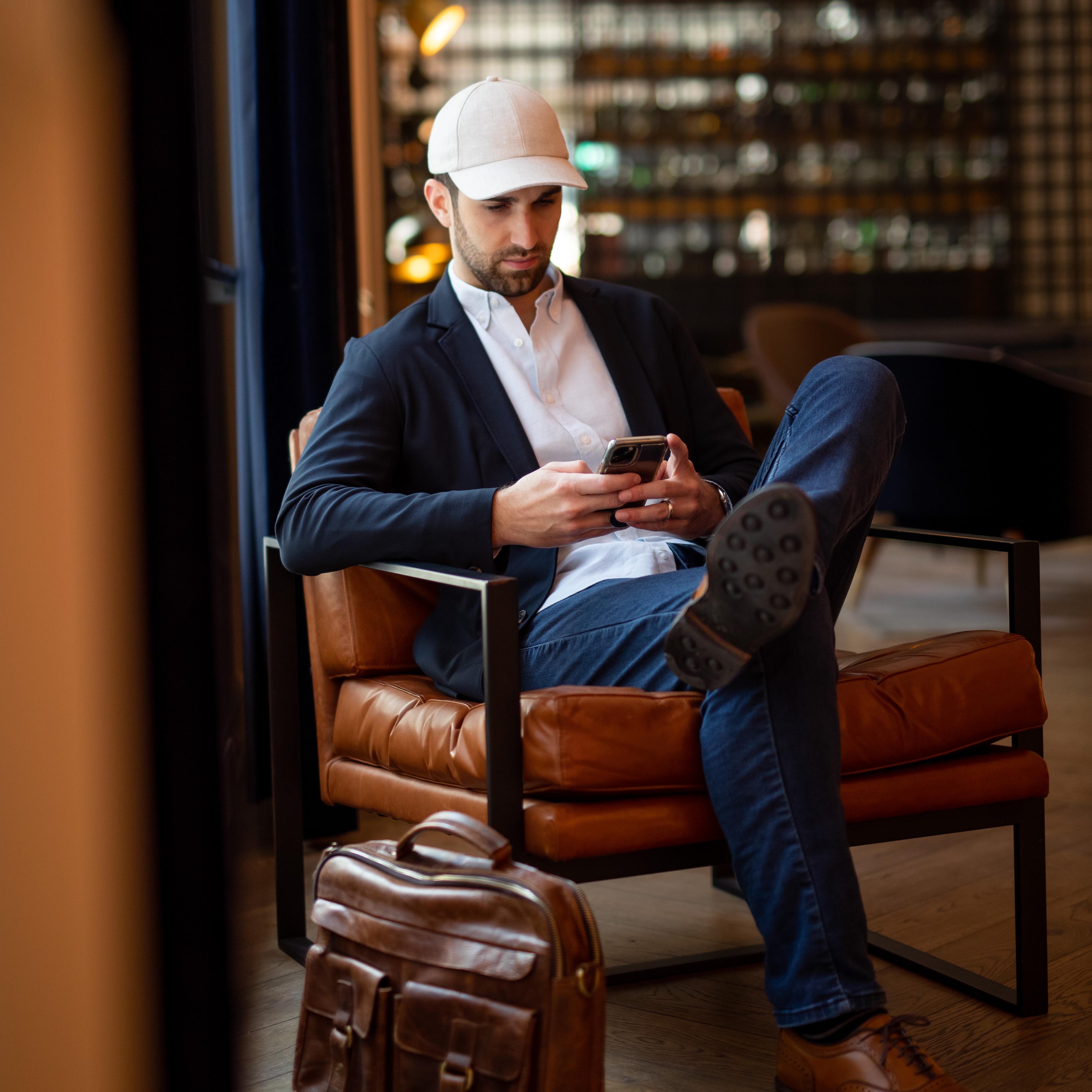 Vandre 100% Linen Baseball Hat - Vandre Brand