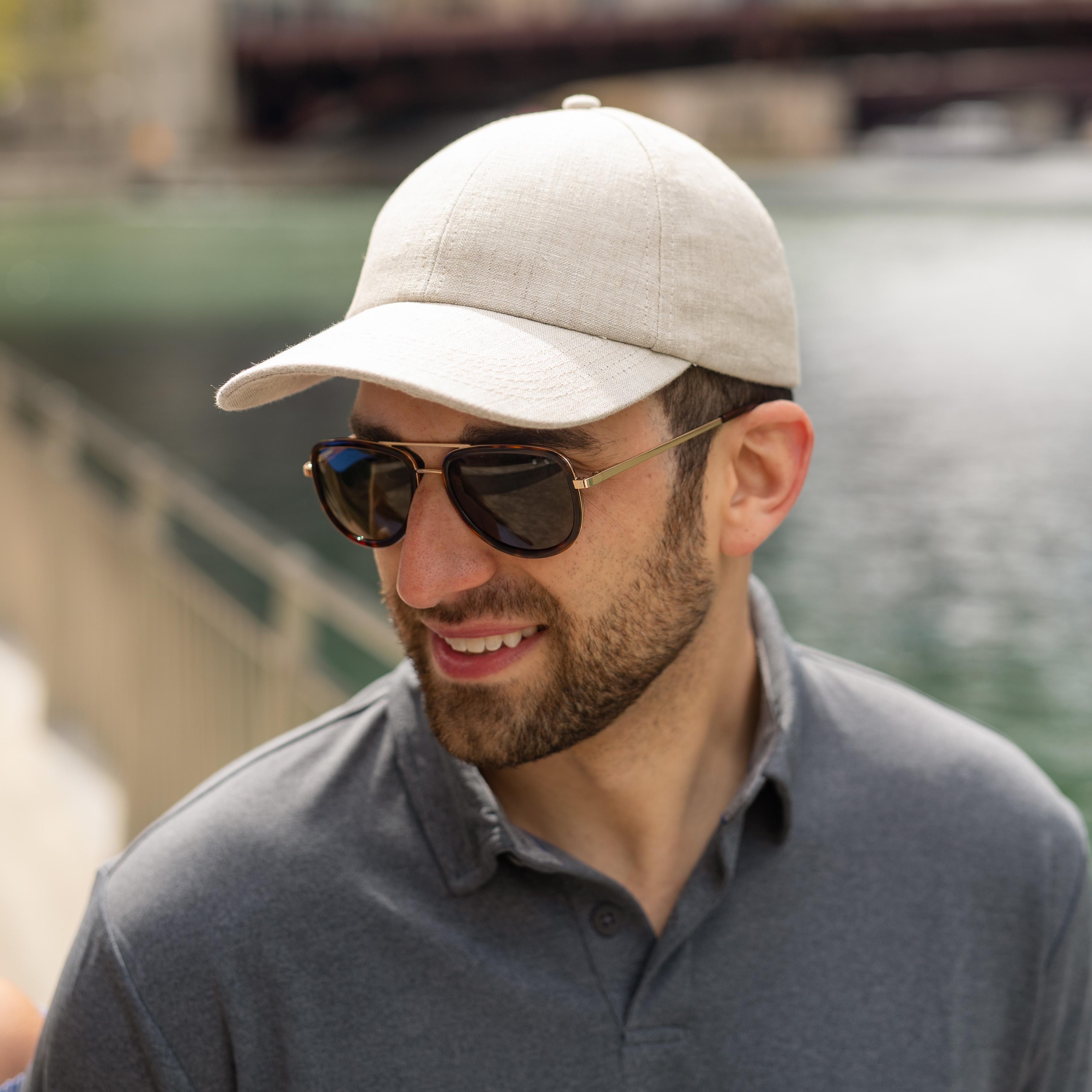 Vandre 100% Linen Baseball Hat - Vandre Brand