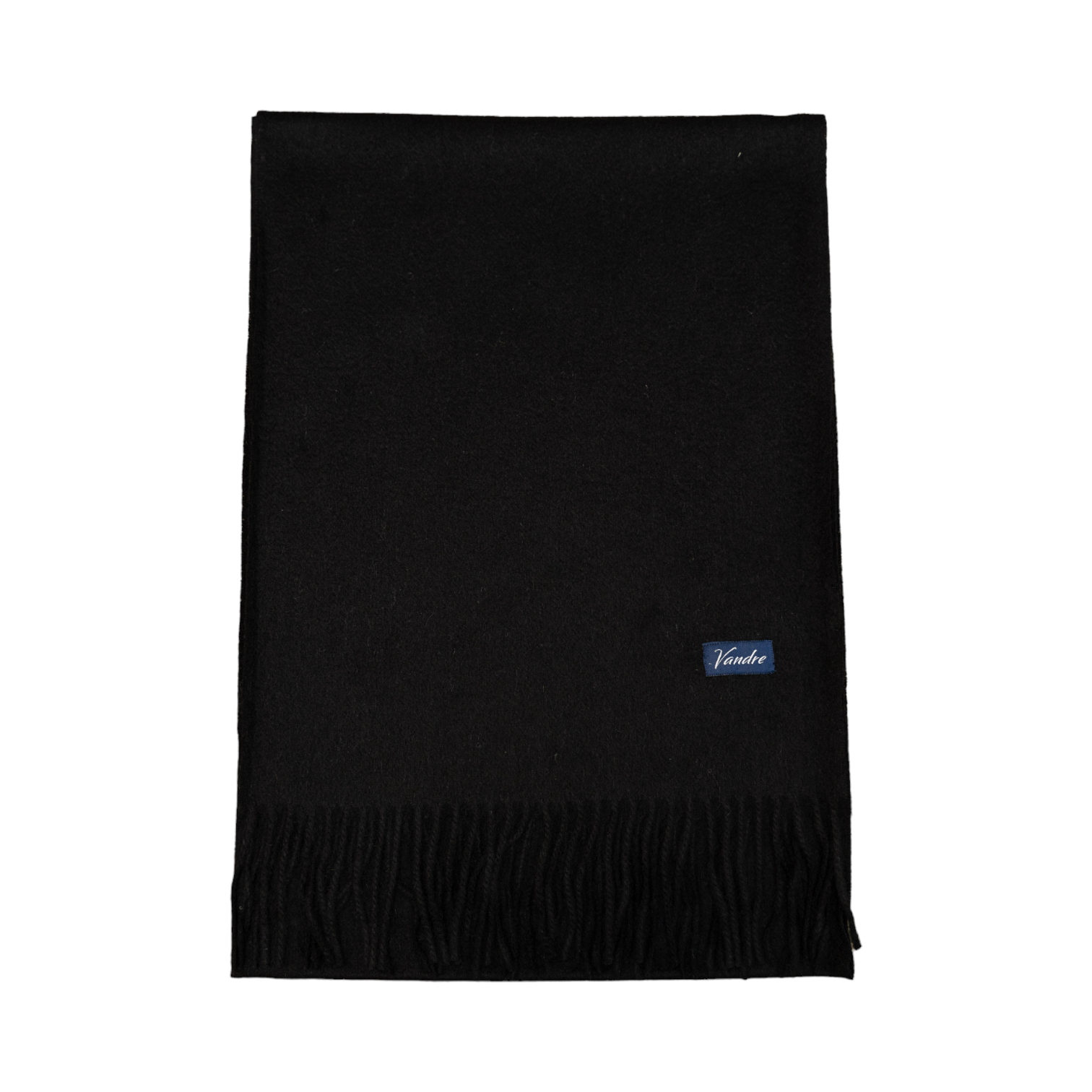 100% Wool Scarf Black