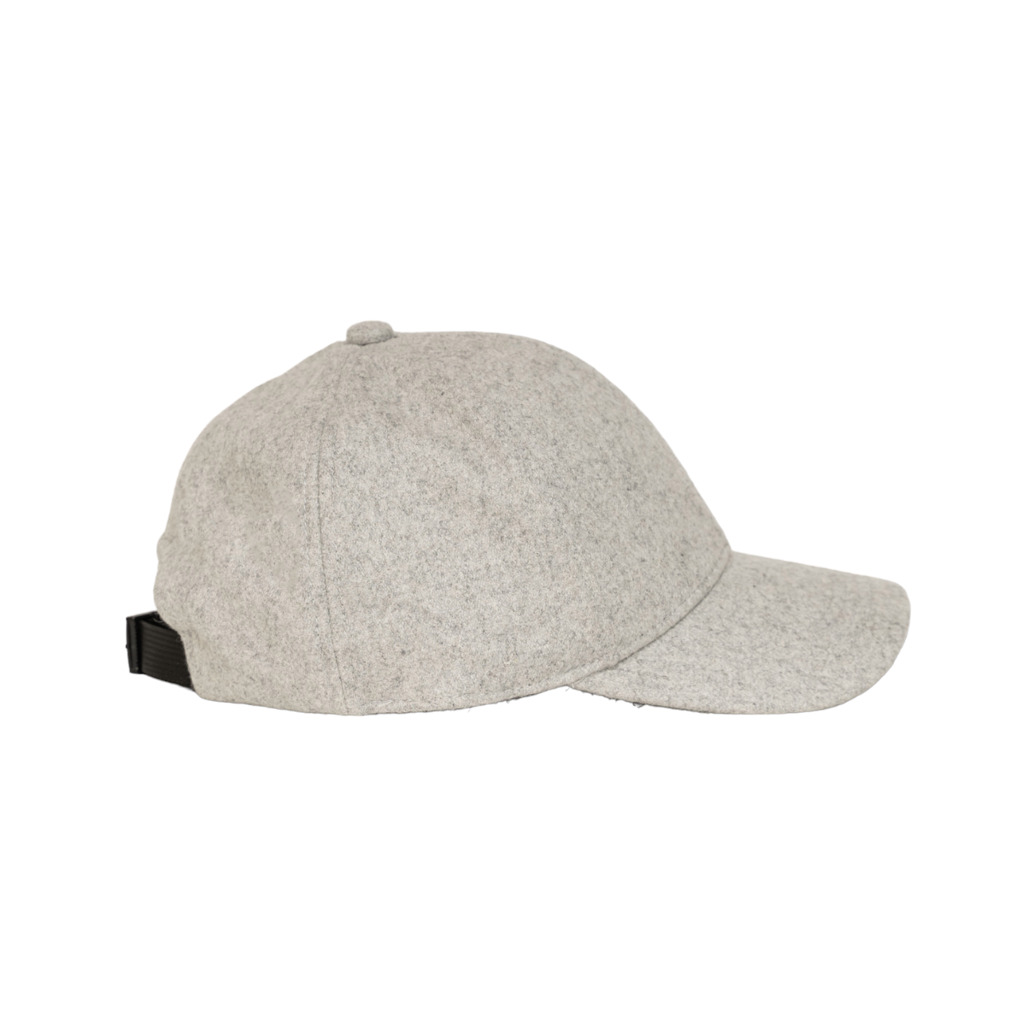 Gray Baseball Wool Performance Hat Frost