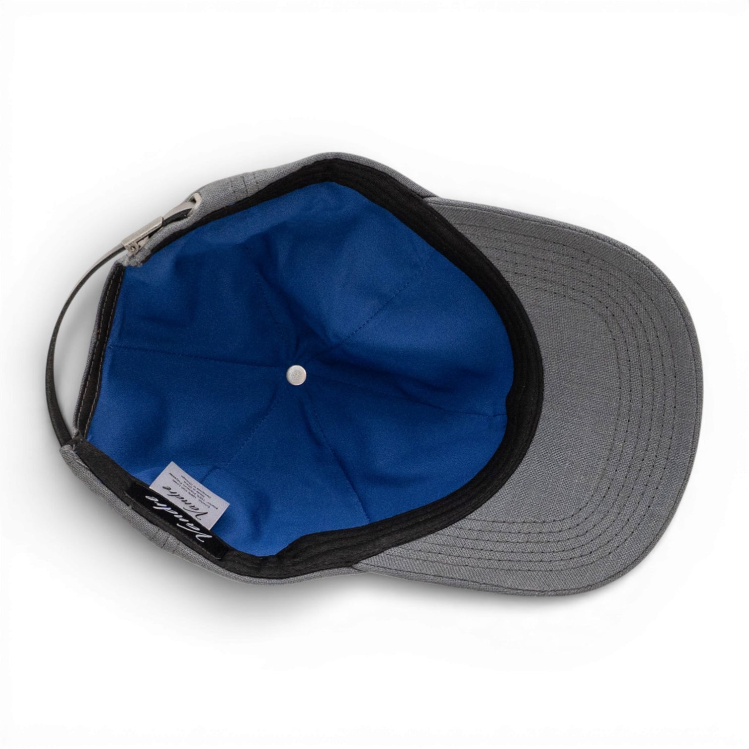 100% Irish Linen Premium Baseball Hat Slate Gray