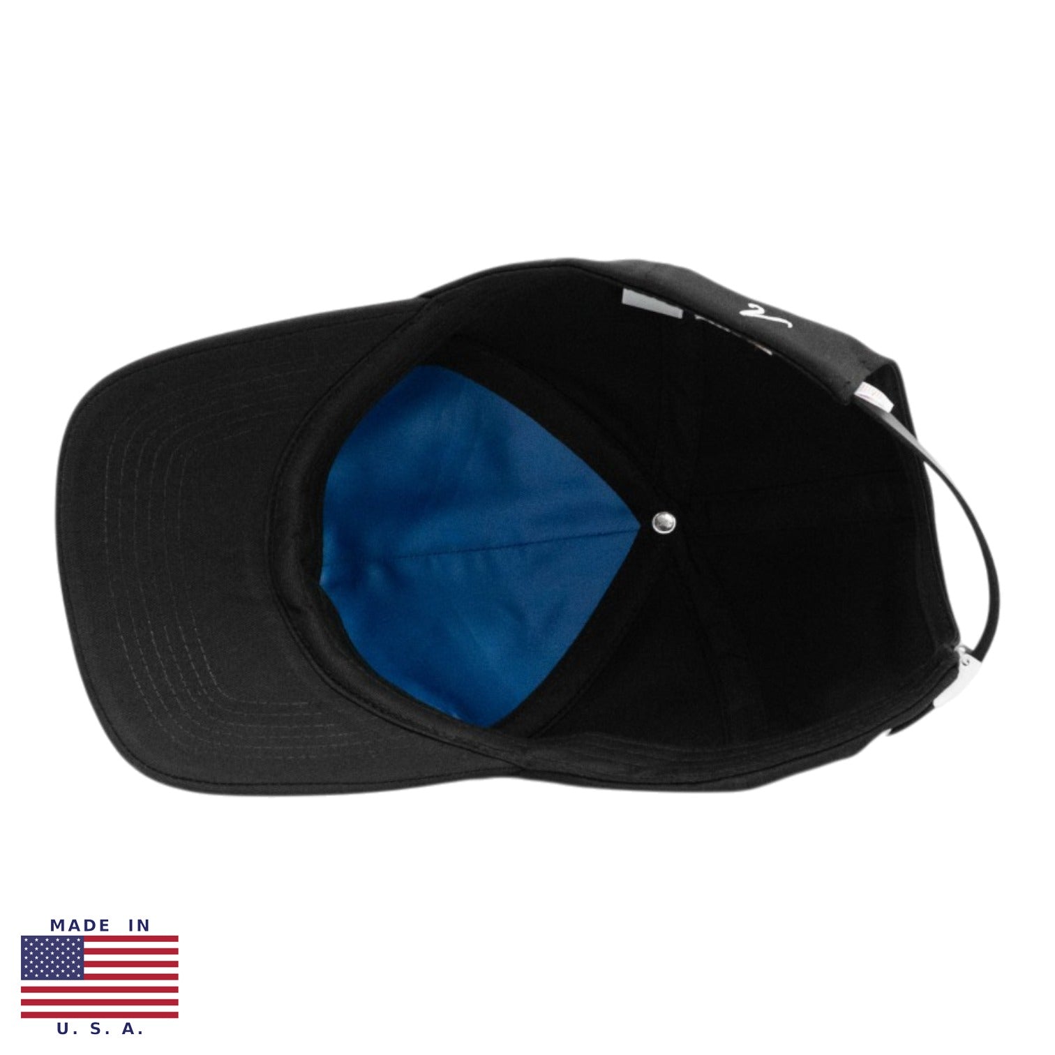 Vandre Made in USA 100% organic cotton baseball hat in black