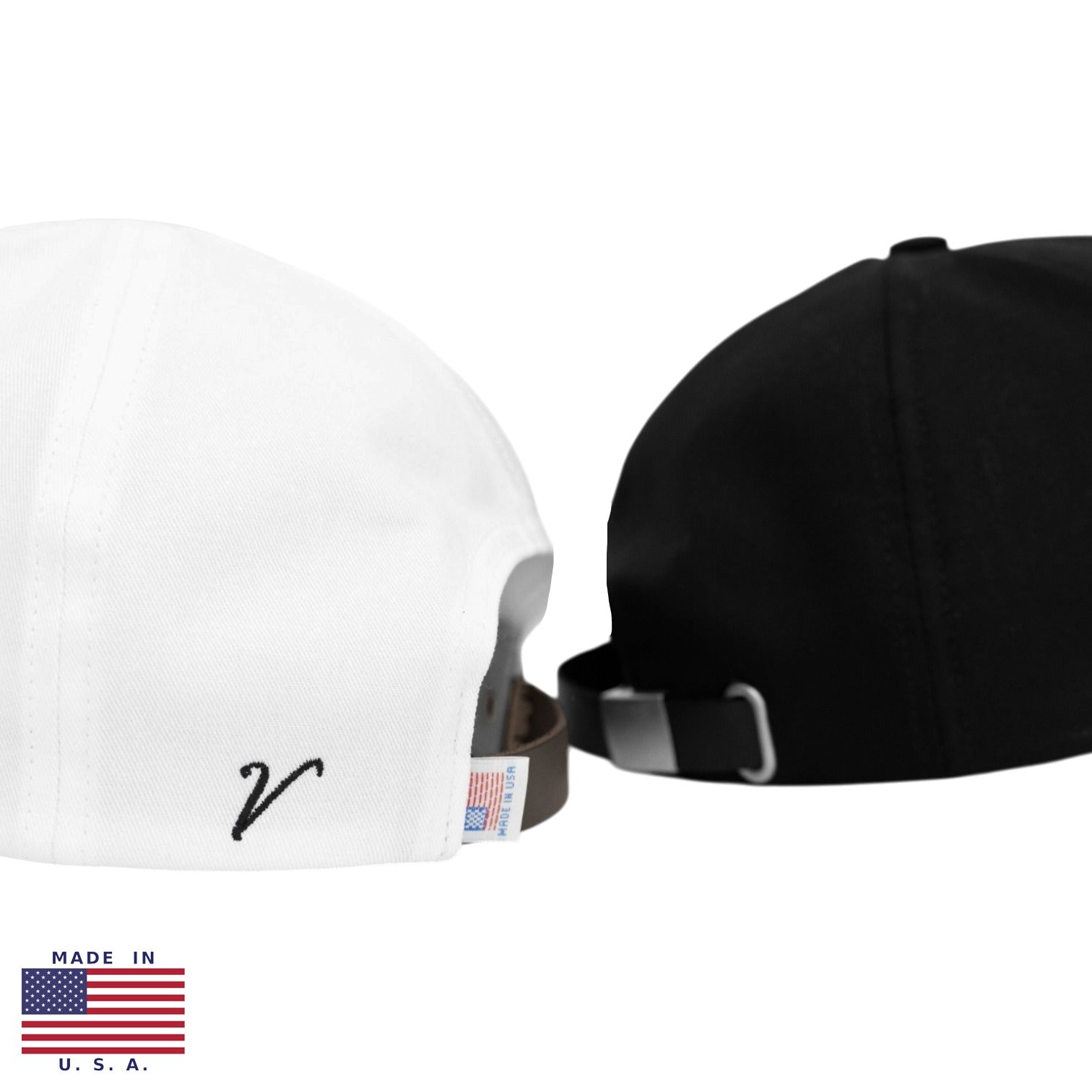 Vandre Made in USA 100% organic cotton baseball hat in black