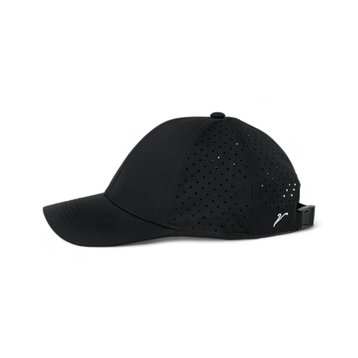 Baller Hat - Breathable Sweat-Wicking Baseball Cap Double-Baller Hat (Black) – Hoopwear main image 4