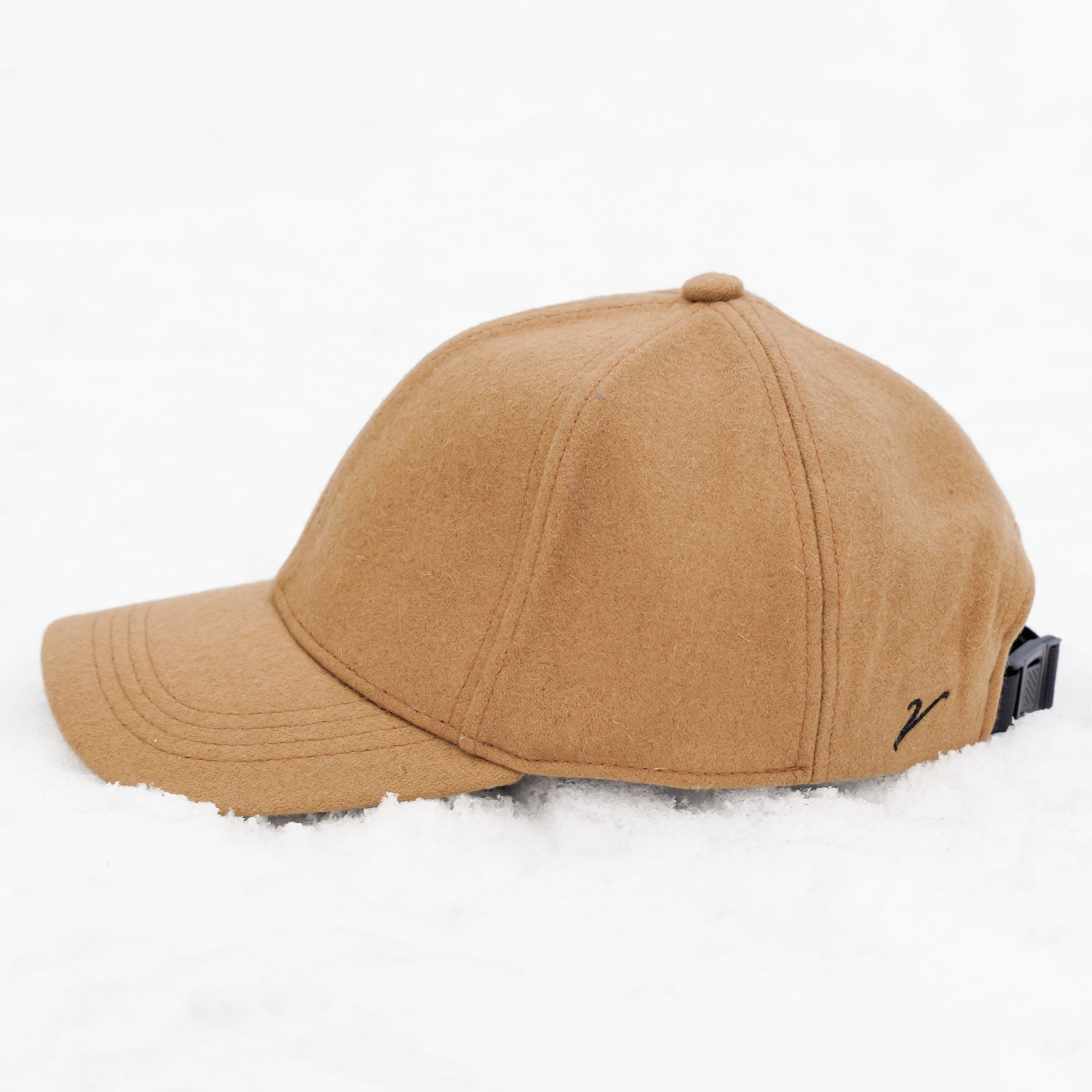 Performance Wool Baseball Hat Camel Beige