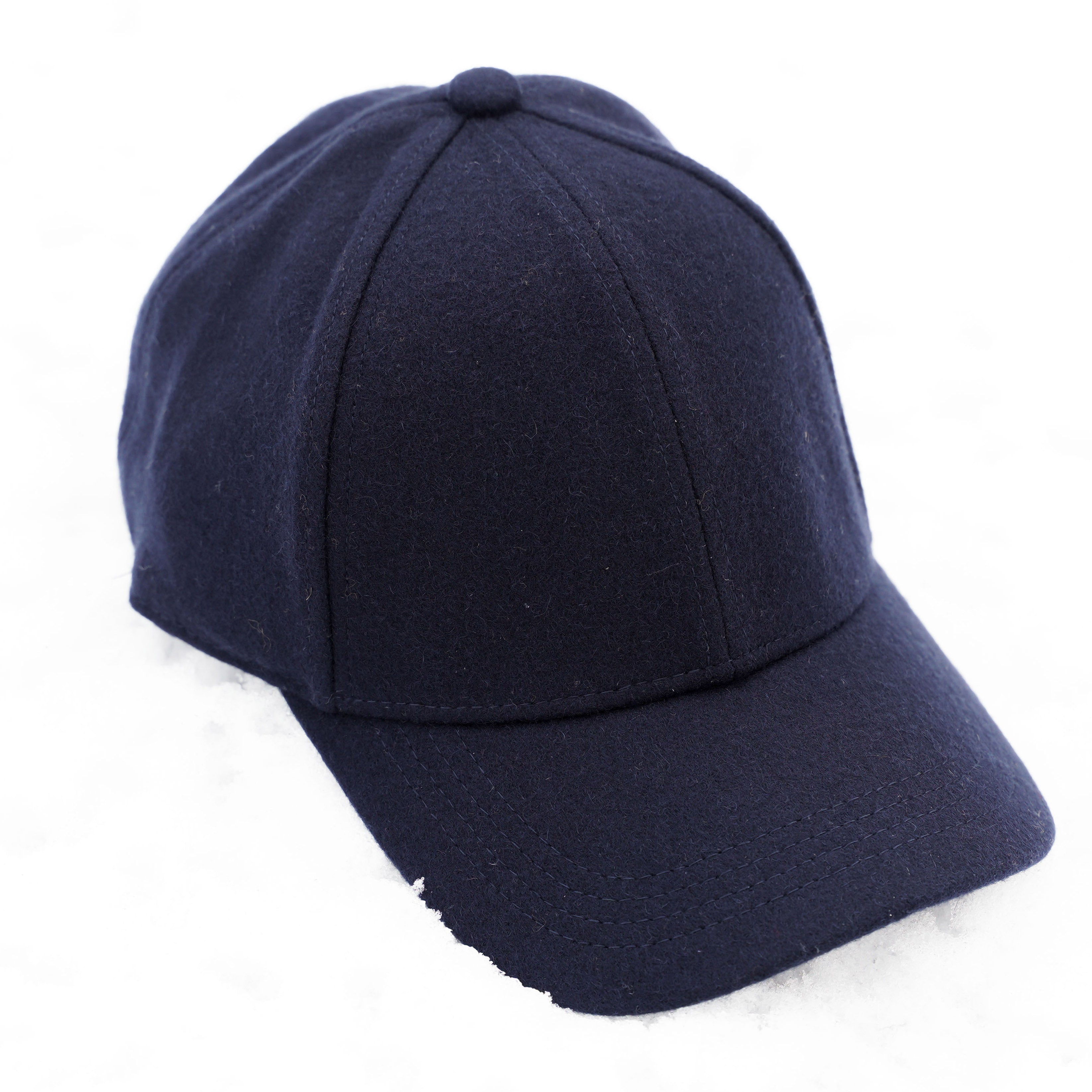 Performance Wool Baseball Hat Navy Blue