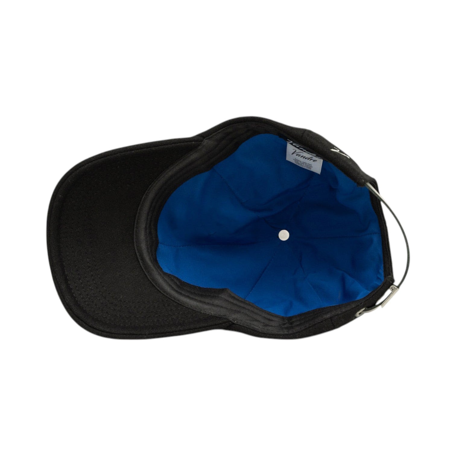 100% Wool Flannel Premium Baseball Hat Black